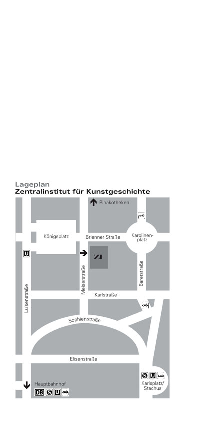 Programm Lageplan